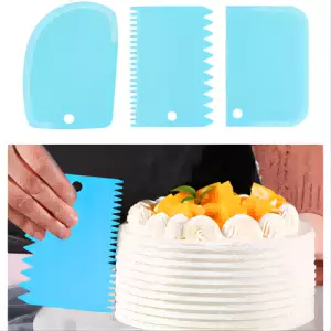 Набор кондитерских скребков для торта - фото